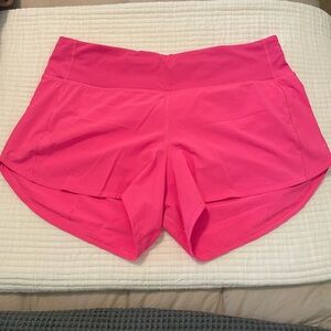 Lululemon Speed Up Mid Rise Lined Short 4”